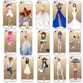 Fashion Girls Cover For Apple Iphone 7 7Plus 6 6S 5 5S SE 4 4S Cases