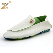 2016 Superstra Famous Brand Designer Casual Leather Men Peas Shoes Genuine Skid Durable Men Shoes New Fashion Metal Casual Shoes