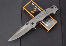 Envío de la alta calidad del OEM Browning FA18 plegable navajas camping supervivencia herramientas exterior manos mejor regalo