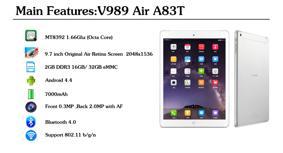V989 Air A83T