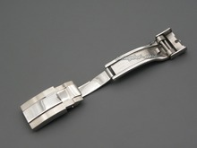 16mm x 9mm watch band buckle Deployment clasp Silver polished brushed High quality Stainless Steel for