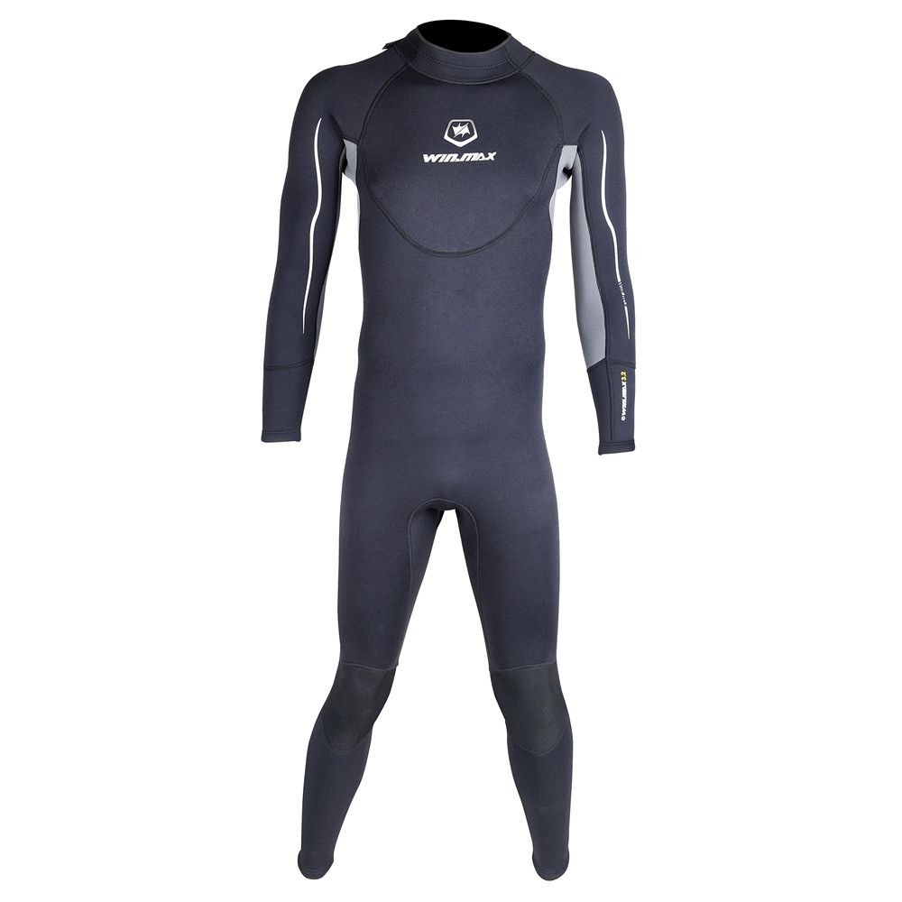 S XXL Men Diving Wetsuit Swimwear Snorkel Triathlon Suit 3mm Neoprene