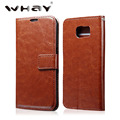 Luxury Retro Leather Case For Samsung Galaxy S6 G9200 Wallet Pouch Bag Full Body Case Cover