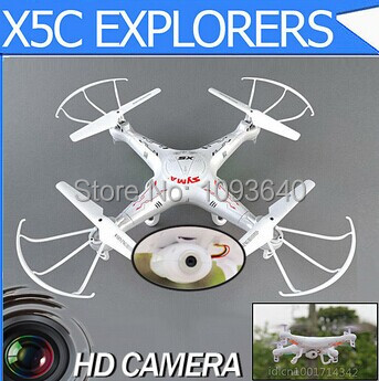 100% original! 2.4G 4CH x5c 6Axis rc helicopter with camera syma x5c rc drone controle remoto drone parrot quadcopters aviones
