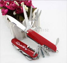 Outdoor Survival Stainless Steel 11 In 1 Multi Tool Plier Portable Compact Knives Multifunction Tool Gift