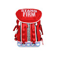 2016 Fashion New Canvas Backpack Women Trendy Casual Travel Bag Rivets Flap Buckle Bag Women Men