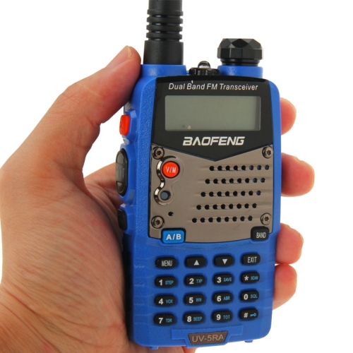 Blue Color BAOFENG UV 5RA Professional Dual Band Transceiver FM Two Way Radio Walkie Talkie Transmitter