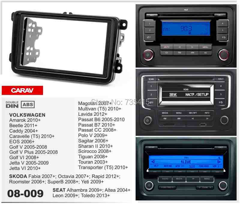 CARAV 08-009 Car Radio Installation Trim Fascia Panel