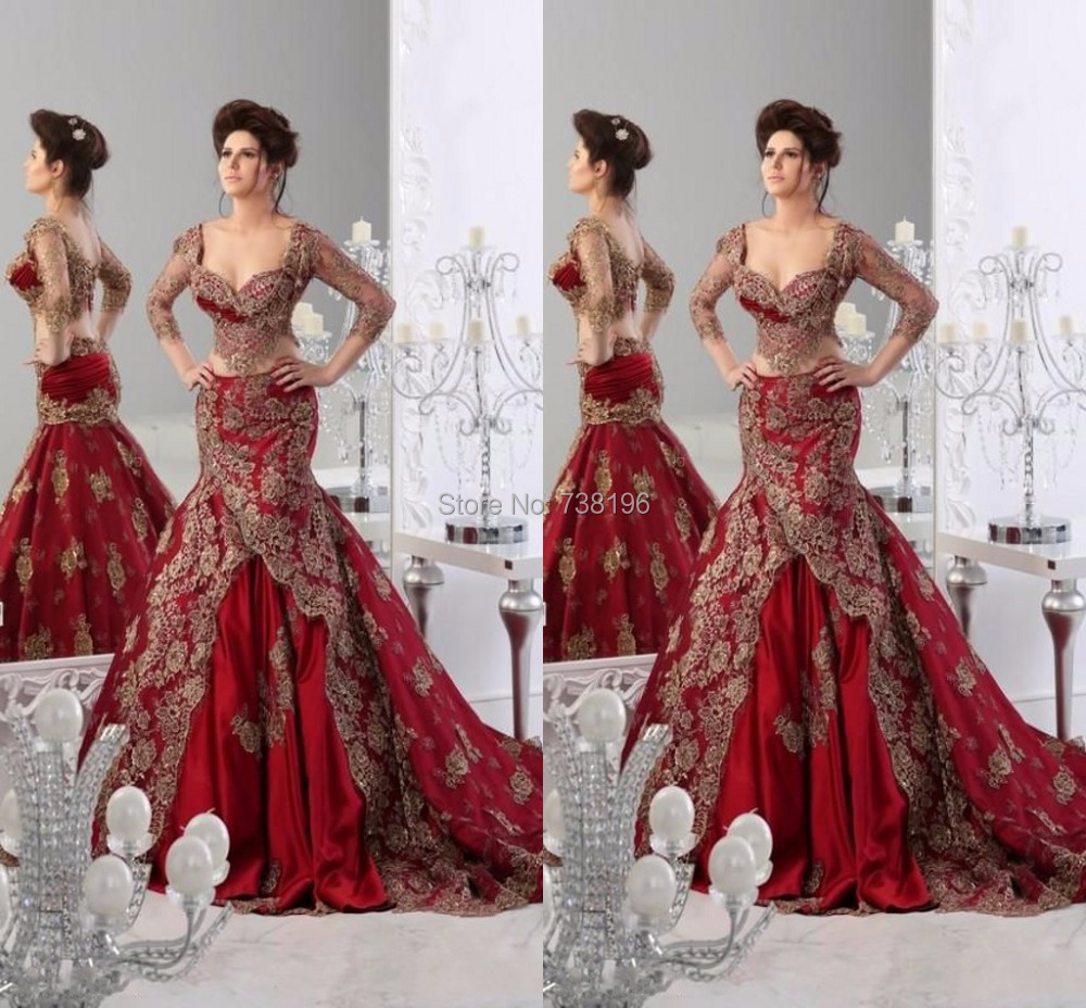 two piece indian gown