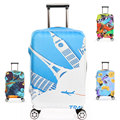 Travel on Road Elastic Luggage Protective Cover For Trunk Case Apply to 18 32 Suitcase Thick