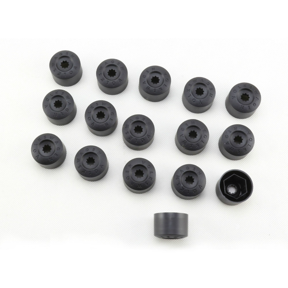 16PCS VW Wheel Lug Nut Center Cover Caps (1)