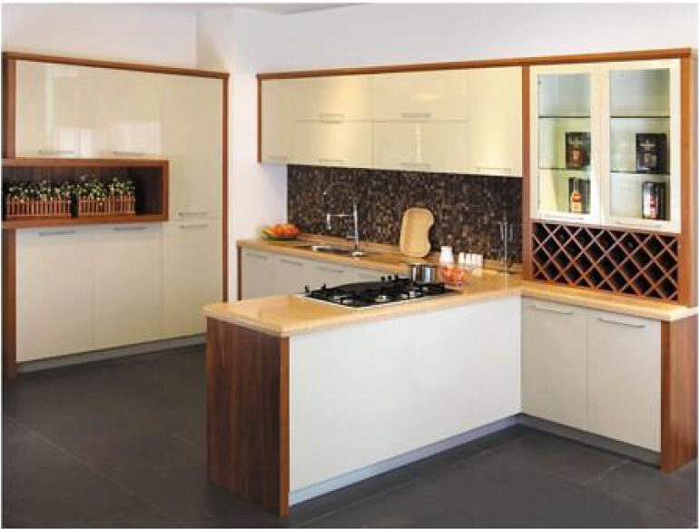 Muebles de cocina de diseño: diseño de cocina en l hogar.