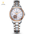 Brand Luxury Business Casual Fashion Watch Automatic Self wind Hollow Out Ladies Wrist Watches Diamond Dial