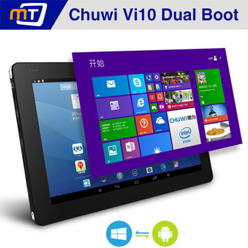 chuwi vi10 3g dual-boot tablet-pc windows+android 10,6 zoll ips intel