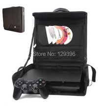 Portable Travel Carry Shoulder Bag Handbag Storage Bag For Sony Playstation PS3 Slim Gamepad Controler Host Console New