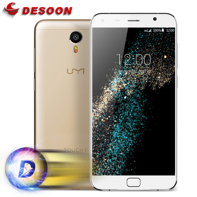 Presale UMI Touch X Smart Phone Android 6.0 Quad Core MTK6735A 1.3Ghz 5.5 inch 1920x1080P 4G LTE 2GB RAM 16GB ROM 4000mAh 8MP