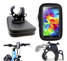 WaterProof Pouch Case Bag Bicycle Bike Mount Holder for Iphone6 Plus for Samsung N7100/i9220/N7000 and other Mobile Cell Phones