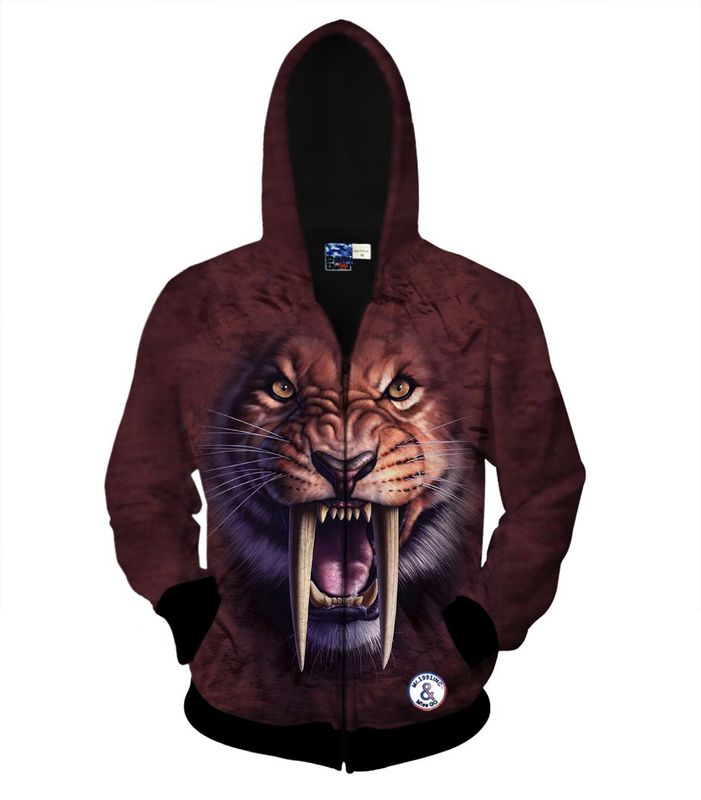 Кофта мужская спортивная Tiger Zipper Jacket