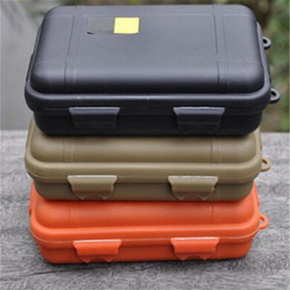 Outdoor Shockproof Waterproof Airtight Survival Storage Case Container Carry Box Free Shipping