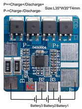 Protection Circuit 3S 10A BMS PCM PCB Battery Protection Board For 11.1V Li-ion lithium Battery Cell Pack SH04010004-LX3S10A