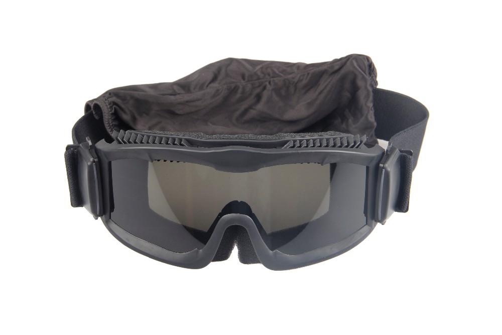 Men S Ballistic Military 3 Lens Alpha Goggles Us Tactical Army Sunglasses Anti Fog Helmet