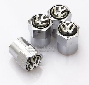 Free Shipping Wholesale Metal Wheel Tire Valve Caps Stem Air For VW VOLKSWAGEN CC R GTI