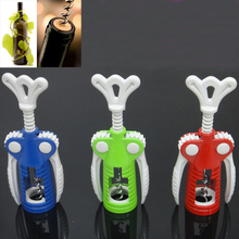 Plastic & Stainless Steel Waiter Metal Wine Corkscrew Bottle Beer Cap Opener Cooking Tool Kitchen Gadgets Cozinha Accessories