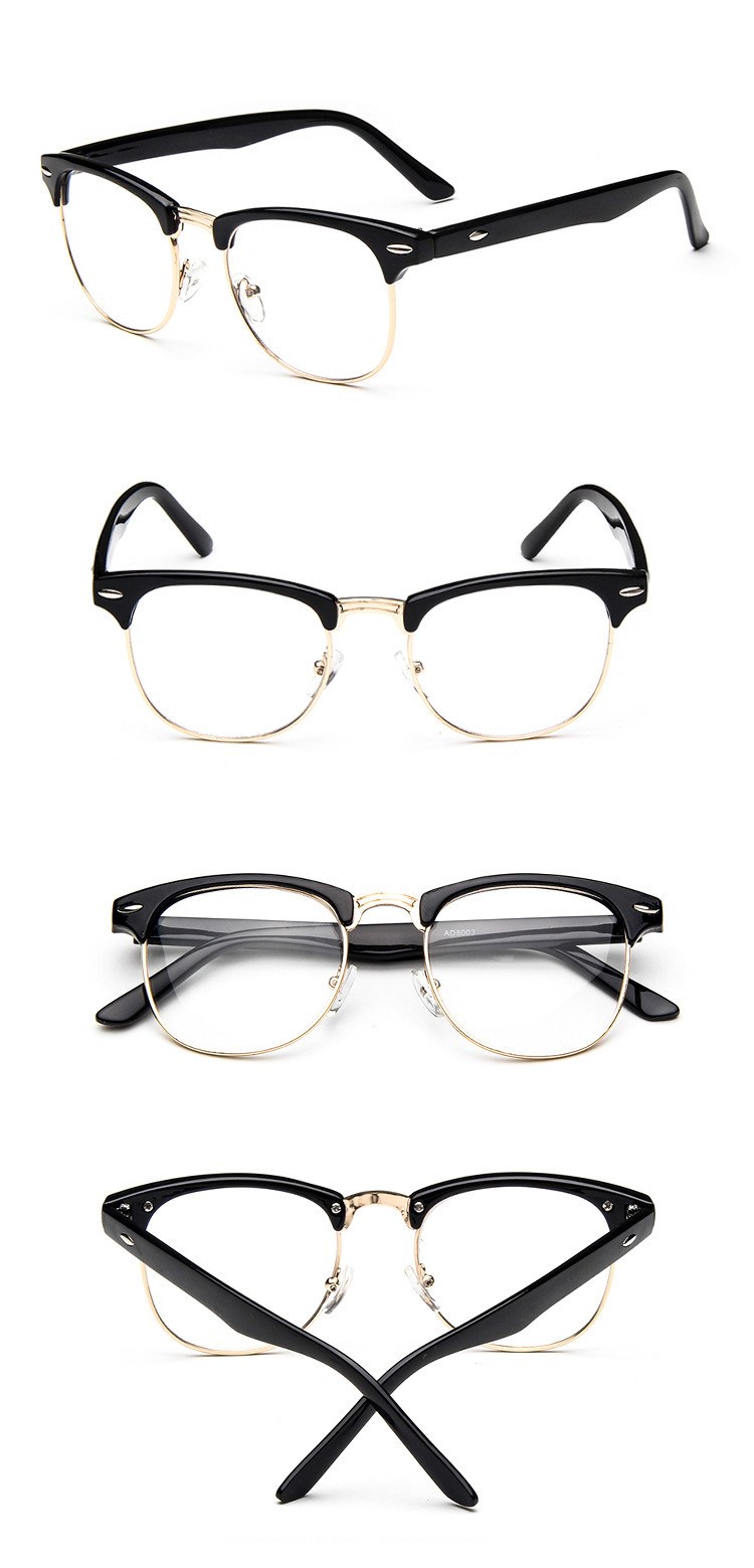 Brand Design Eyewear Frames Eyeglasses eye glasses frames for Men Male Women Eyeglasses UV Sports Computer Plain spectacle frame (15)