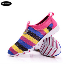 Women Shoes Casual Autumn Summer 2015 Fashion Ladies Breathable Beach Mesh Walking Shoes Platform chaussure femme