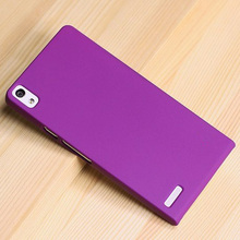 Matte Rubberized Anti skid Style Various Color Case for HUAWEI Ascend P6 Ultra thin Hard Back
