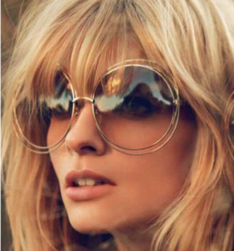 2016 Vintage Sun Glasses For Women Round font b Sunglasses b font Ladies Female font b