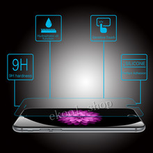 9H Premium Tempered Glass Screen Protector Toughened protective film For Apple iphone 6S/6S Plus + Cleaning Kit