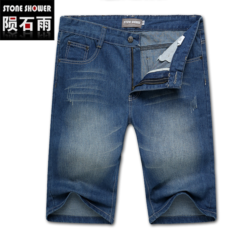 Mens Jeans Denim Shorts Casual High Quality Cotton Washed Shorts Bermuda Masculina Plus Size