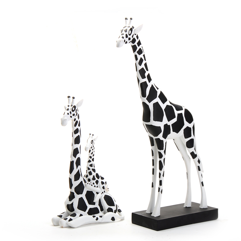 European mother giraffe giraffe specialty furnishings pastoral style fashion simple ornaments Home Decoration