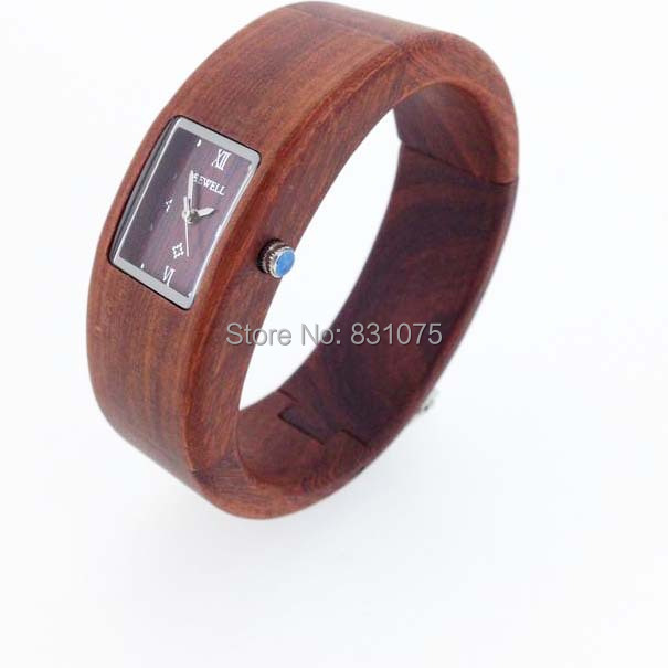 Ren Sandal wood and Green Sandal Wood Ladies Girls Wood Bracelet Watch