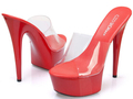 Shoes Woman 2016 Summer High Heels Sandals Slides Sexy Sandals Non slip Transparent Waterproof Pumps T