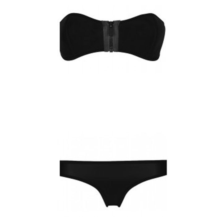 2015 Hot Sale triangl NEOPRENE BIKINI Superfly Swimsuit zipper top neon Bottoms Neoprene Swimwear For Women XS-L (23)