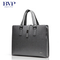BVP Luxury Brand Top Grain Cowhide Leather Men s Business Maletines Men Travel Bags Malette Homme