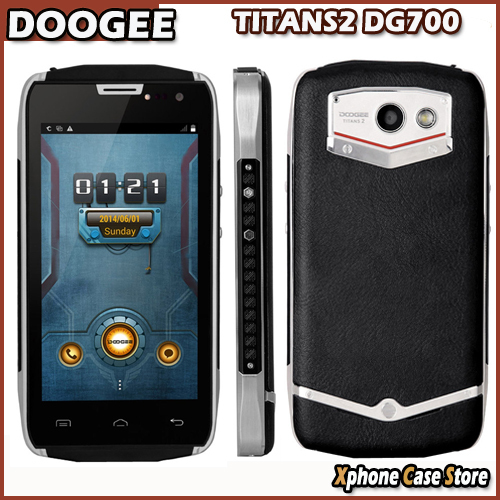 Original DOOGEE TITANS2 DG700 8GBROM 1GBRAM 4 5 Android 4 4 SmartPhone MTK6582 Quad Core Support