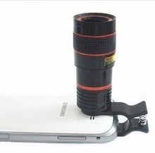 Universal 8X Optical Zoom Telescope Camera Mobile Phone Lens For OPPO R7S R7 PLUS R1C A11 glass + metal lenses