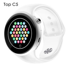 New 2016 top C5 Bluetooth Smart Watch HD Screen Support SIM Card phone call Wearable Devices SmartWatch For IOS Android montre