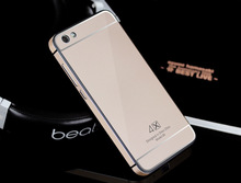 Huawei Honor 4X case ER TO brand Tempered Glass back cover Ultrathin Metal Frame cellphone case