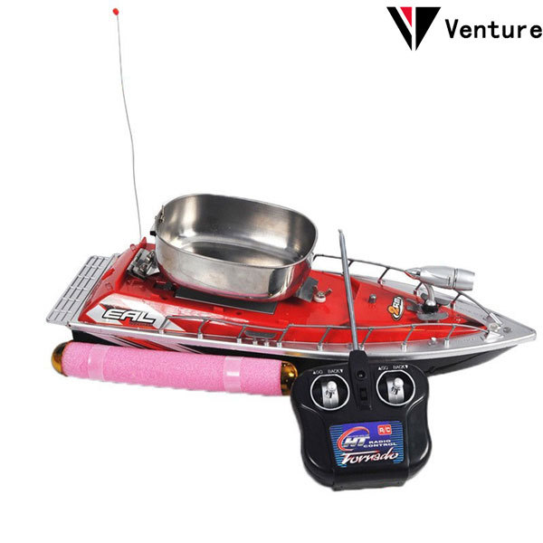 Venture F100 Remote Control Bait Boat Mini RC Fishing Boat 3 5 Hours 