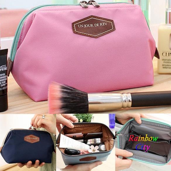 New Cute Women s Lady Travel Makeup bag Cosmetic pouch Clutch Handbag Casual Purse 4