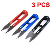 3pcs New Portable Embroidery Sewing Tool Snips Thrum Thread Cutter Mini Scissors
