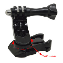Andoer 360 Degree Rotary J-Hook Buckle Mount + Long Screw Bolt for GoPro Hero 4 3+ SJCAM SJ4000 Xiaomi Yi action camera GP221