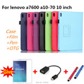 For Lenovo A7600 10 1 Stand Litchi PU leather case cover capa para For Lenovo tab