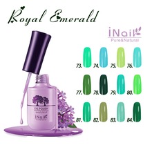 Free shipping! Royal Emerald Series! 12 pcs Inail Gel Nail Polish 15ml 12 colors for choice.
