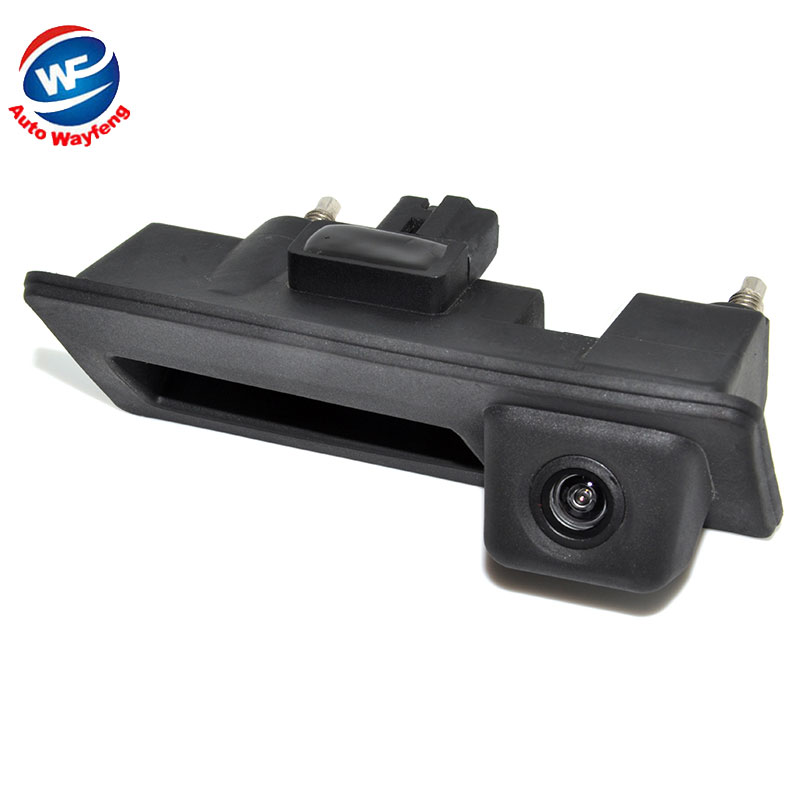 CCD HD Waterproof Car Runk Handle Parking Rearview Backup camera Case For Audi/VW/Passat/Tiguan/Golf/Touran/Jetta/Sharan/Touareg