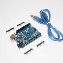 Умная электроника интегральная схема для Arduino UNO R3 UNOR3 MEGA328P CH340 совет по развитию + кабель USB для DIY стартовый комплект